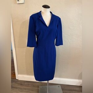 Tahari Blue Women's Dress Sz 10